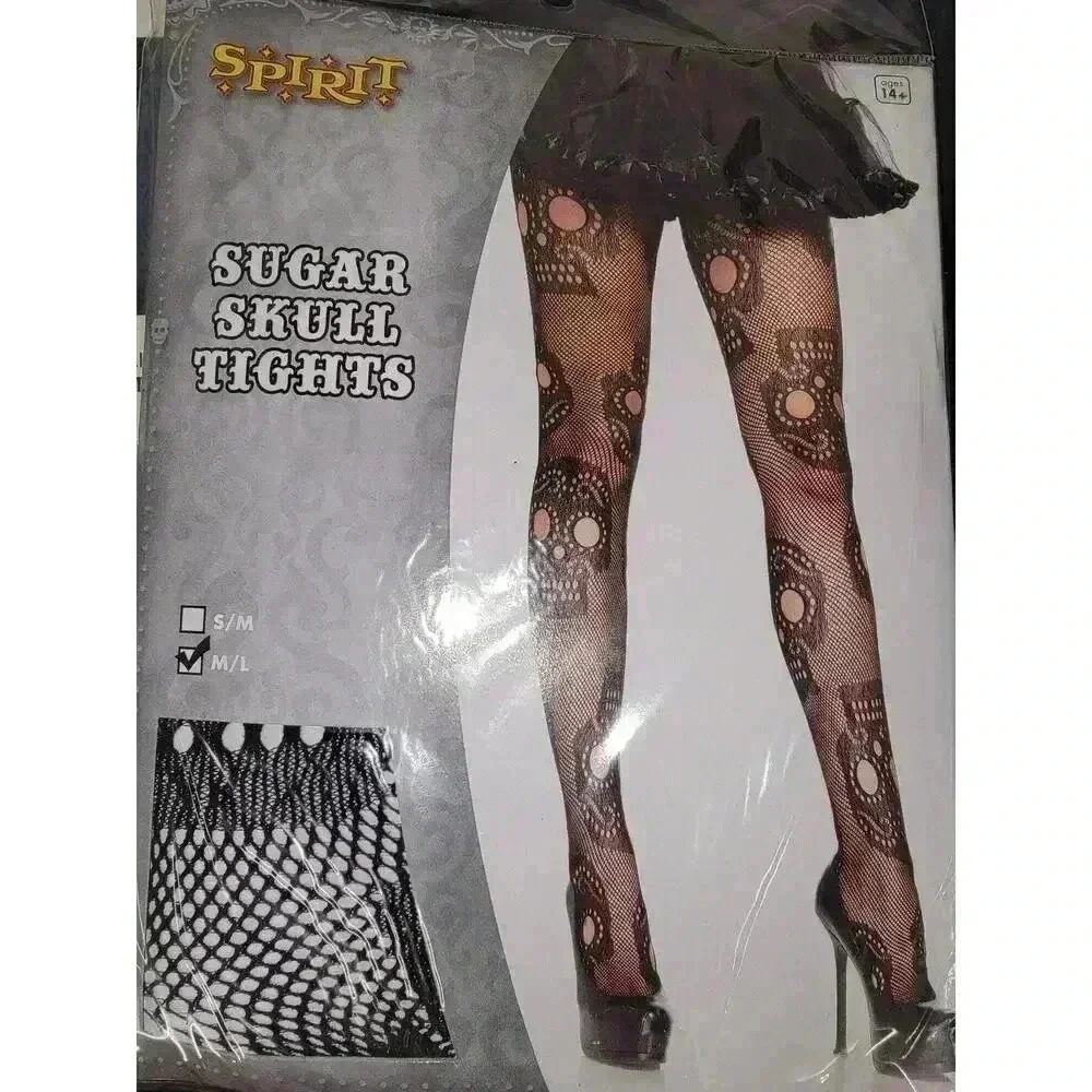 Sugar Skull Pantyhose